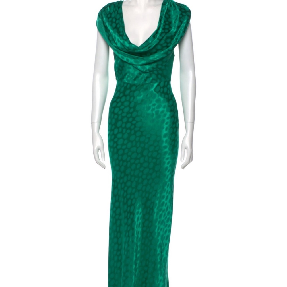 Rat & Boa Green Evening Gown